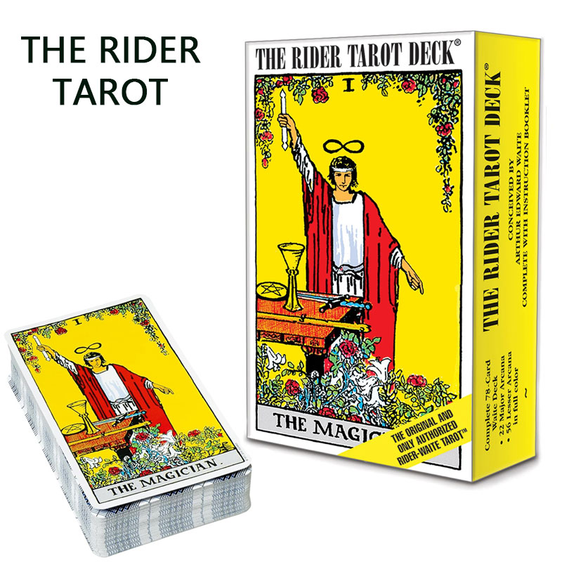 Tarot Deck With Guidebook - 라이더 타로 데크 영어/스페인어 타로 초보자
