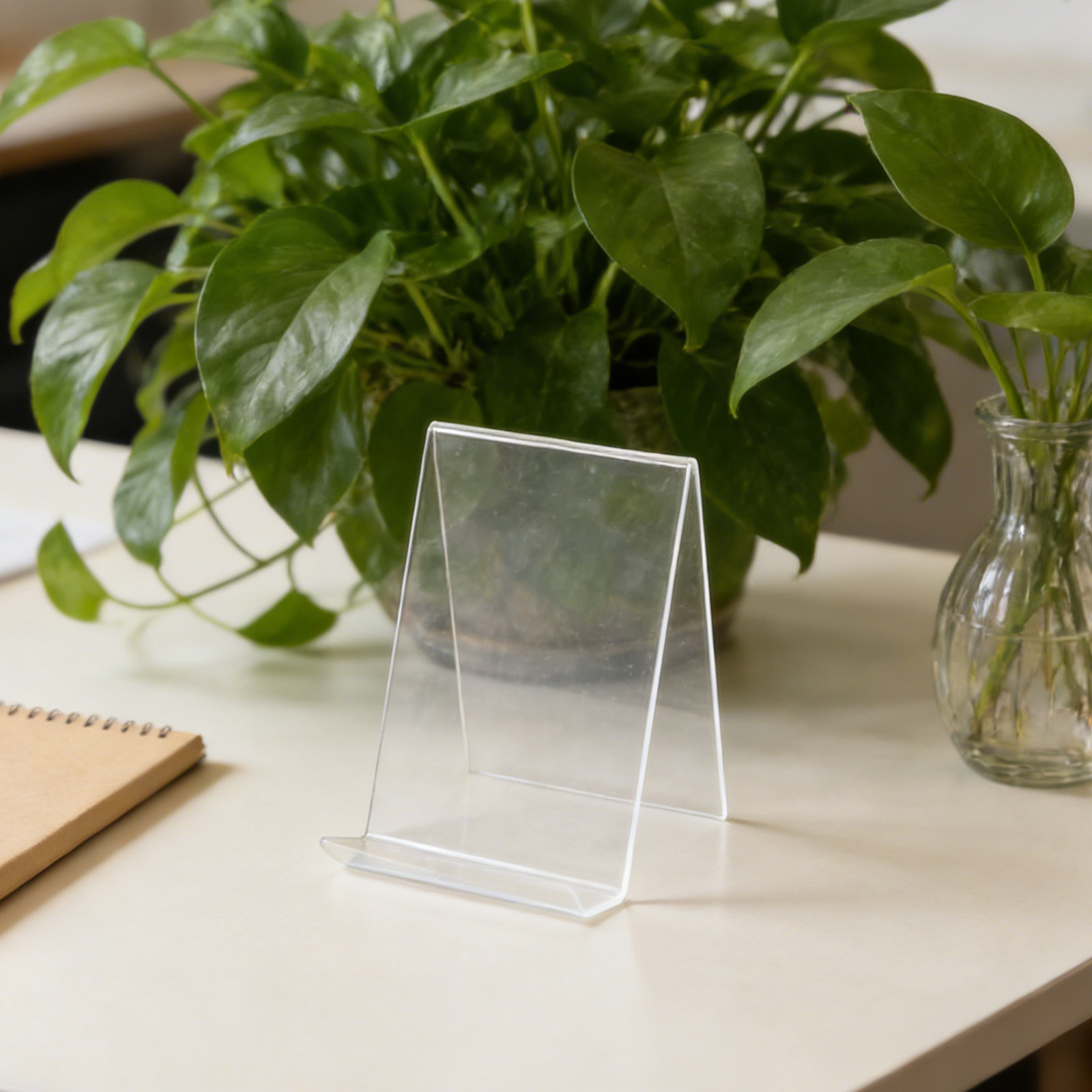 Clear Acrylic Book Stand Holder - 투명 아크릴 재질의 책꽂이 3개 세트,