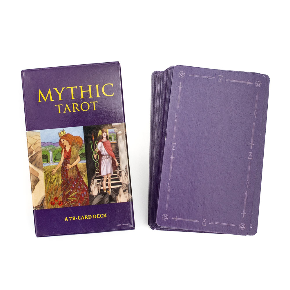 78 Pcs 새로운 신화 타로 데크 10.3*6cm 성 - Tarot Deck With Guidebook 리뷰 및 가격