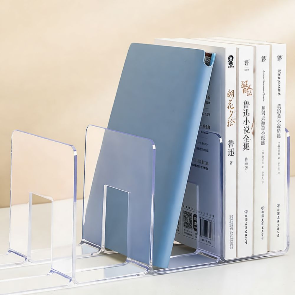 투명한 아크릴 소재의 책꽂이, 책상 정리대, 두꺼운 재 - Clear Acrylic Book Stand Holder 리뷰 및 가격
