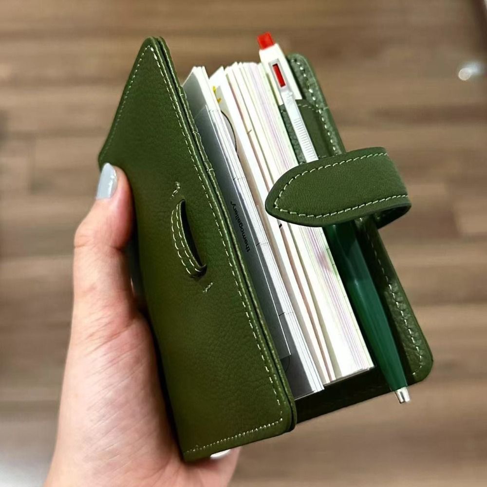 새로운 M5 그린 가죽 노트 휴대용 두꺼운 수첩 빈 내 - Vintage Leather Journal Notebook 리뷰 및 가격